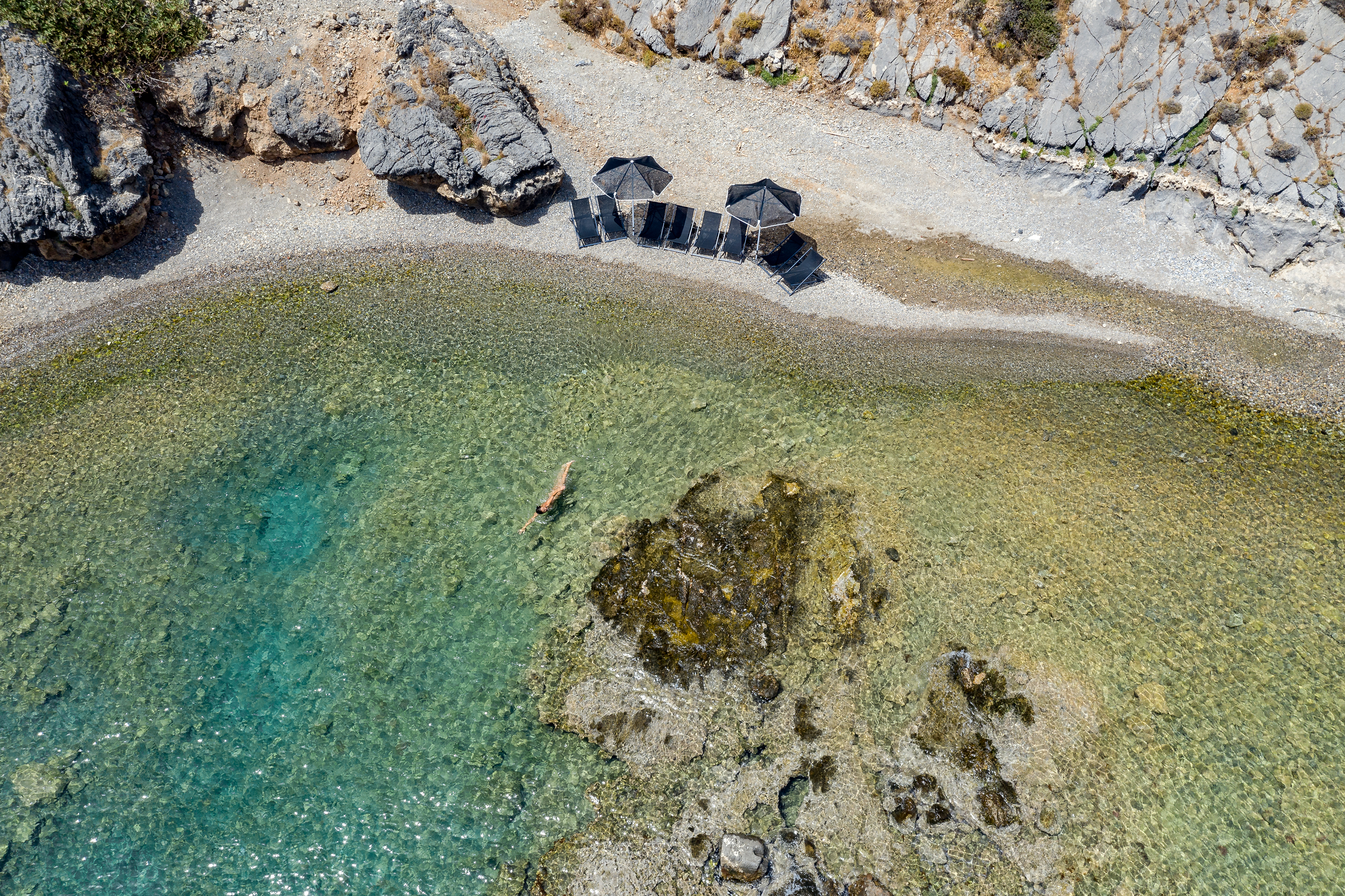 An aspect of the small cove!