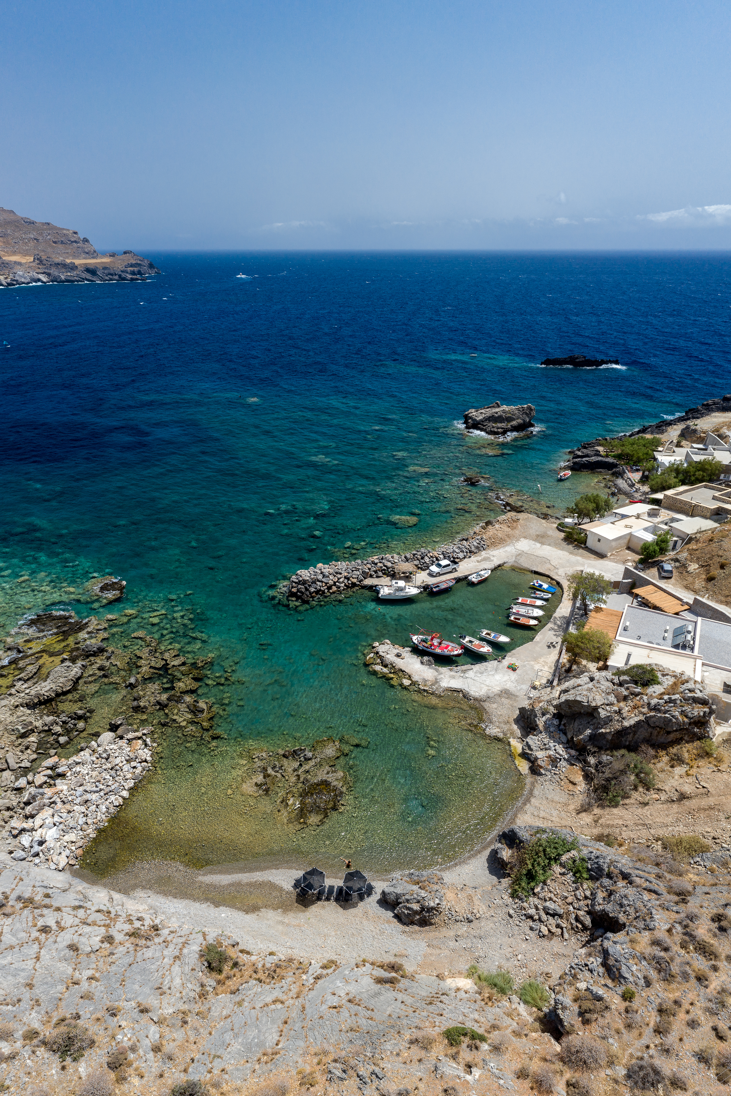 An aspect of the small cove!